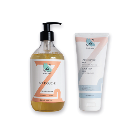 ‏مجموعة الاستحمام بزهر البرتقال