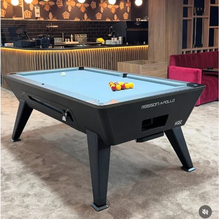 Billard Pool Anglais RASSON APOLLO 7ft Noir