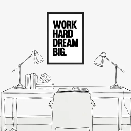 Motivational Wall Frame