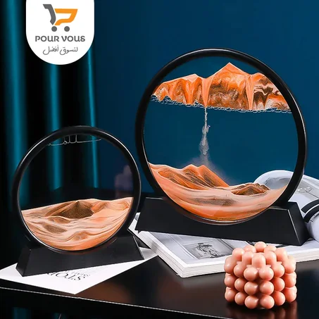 الساعة الرملية ثلاثية الأبعاد