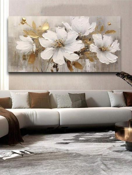 🌸✨ تناغم الأزهار البيضاء |