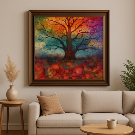 شجرة الحياة الملونة 🌳