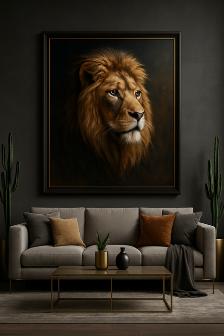 قوة الأسد - لمسة فخامة في ديكورك