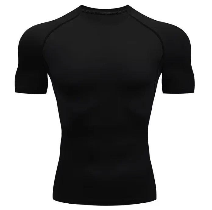 تيشيرت ضغط رجالي صيفي رياضي للجري