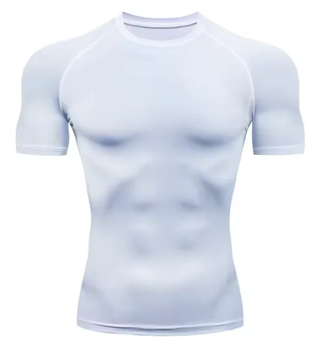 تيشيرت ضغط رجالي صيفي رياضي للجري