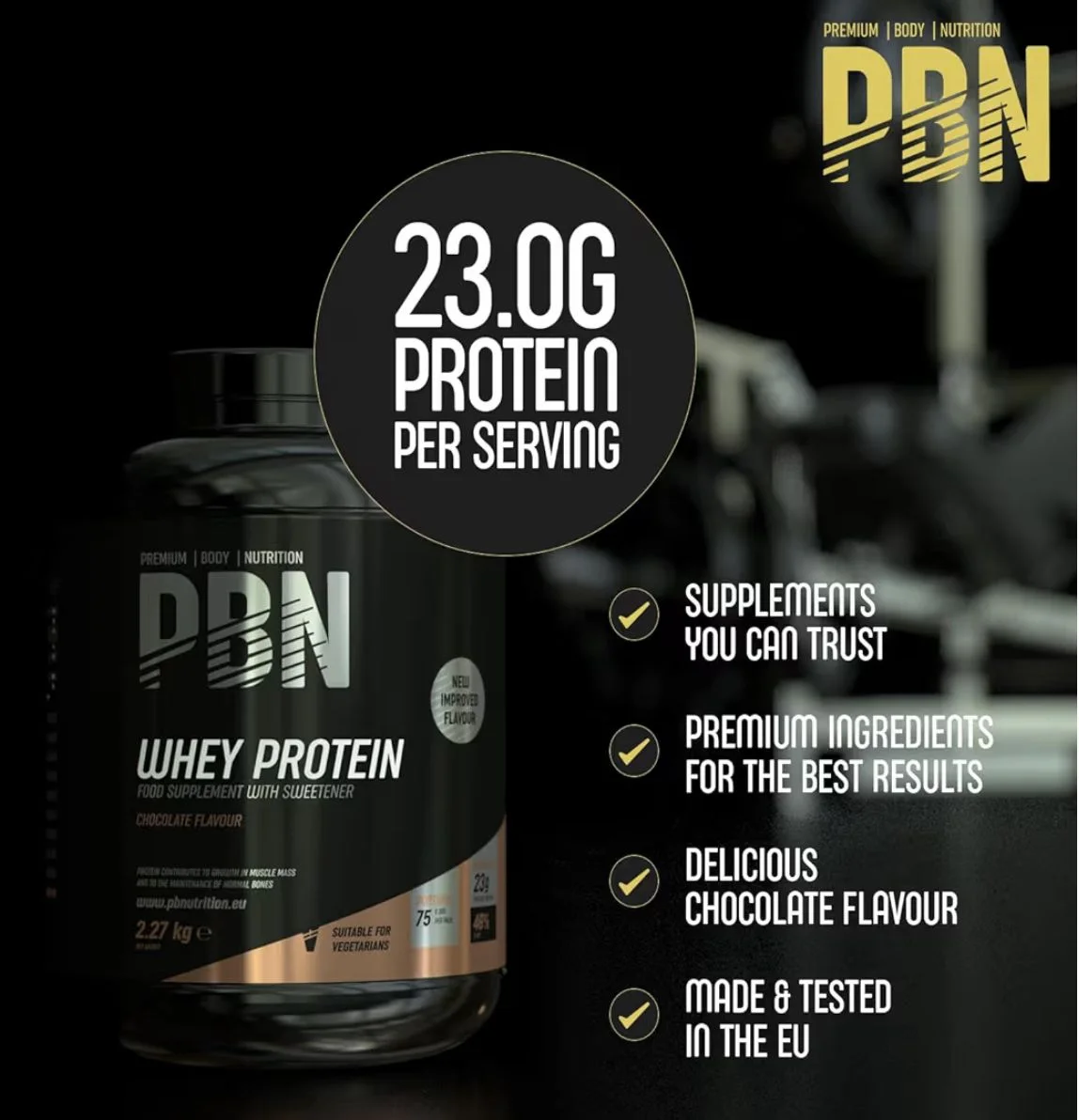 Premium Body Whey Chocolate 5 lb