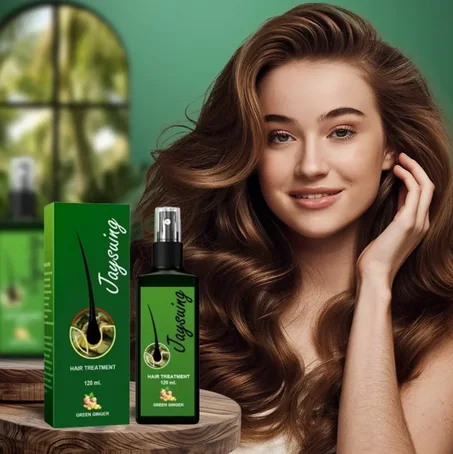 بخاخ لنمو الشعر بالزنجبيل الأخضر