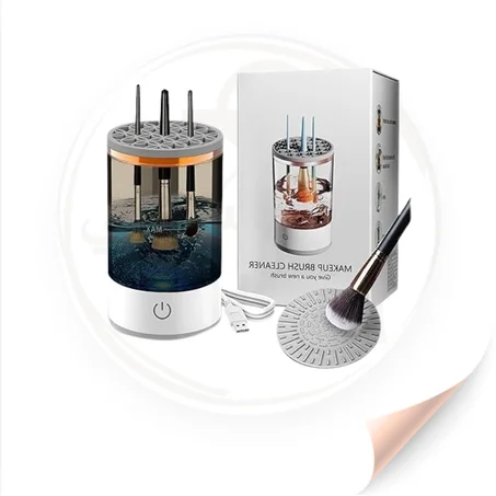 جهاز تنظيف فرش المكياج الكهربائي