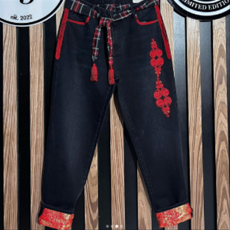 JEANS ARTISANAUX FEMMES