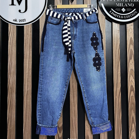 Jean Artisanal Bleu Foncé
