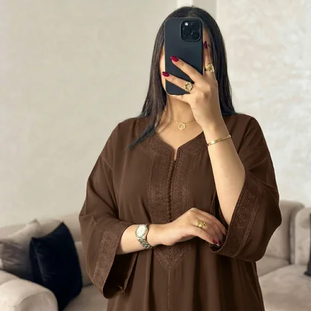 CAFTAN SOHA-MARRON