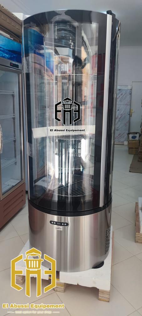 ثلاجة دائرية لي أرقى المحلات & Réfrigérateur circulaire