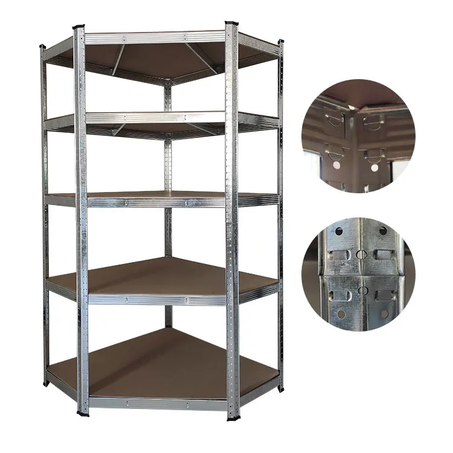 رفوف الزاوية لجميع المحلات التجارية