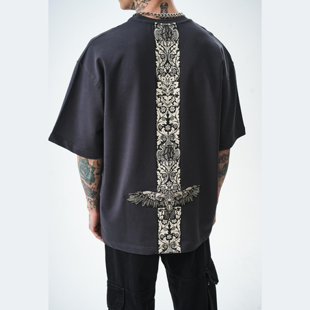 T-SHIRT OVERSIZED SHADOW CREST