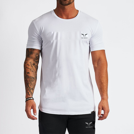 THE WOLFZ T-SHIRT FIT- WHITE