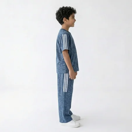 THE WOLFZ T-SHIRT & PANT KIDS UTILITY