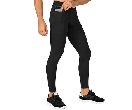 THE WOLFZ LEGGINGS COMPRESSION BLACK