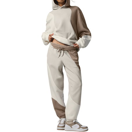 THE WOLFZ  HOODIE & JOGGER VELVET  WOMEN