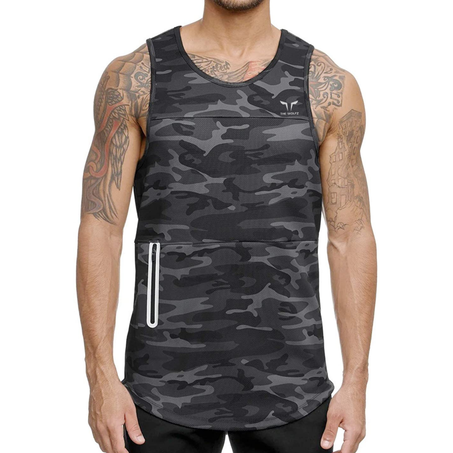 THE WOLFZ  STRINGER GREY MILITARY