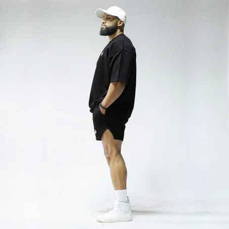 THE WOLFZ T-SHIRT OVERSIZE & SHORT ELITE MOVE
