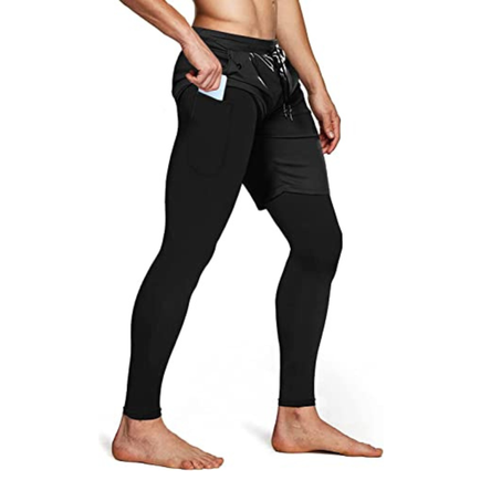 THE WOLFZ  SHORT LEGGING 2 IN 1