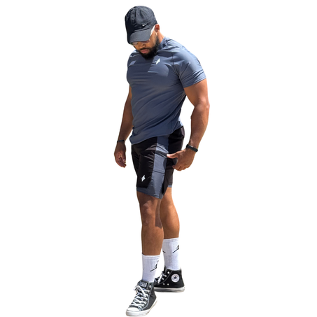 THE WOLFZ ENSEMBLE T-SHIRT  & SHORT  MOTION FIT