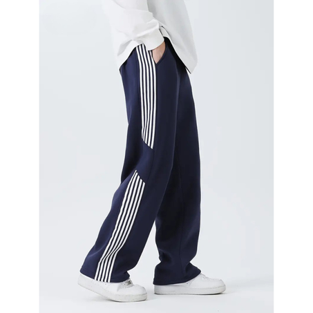 THE WOLFZ  ESSENTIAL NAVY TRACK PANT