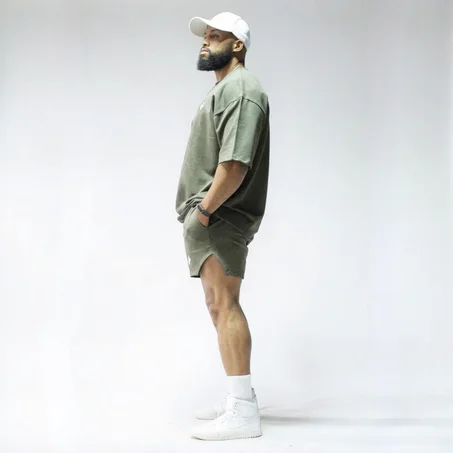 THE WOLFZ T-SHIRT OVERSIZE & SHORT ELITE MOVE