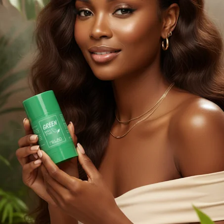 ( 1 acheté = 1 offert ) 𝗚𝗿𝗲𝗲𝗻 ®Masque Magique de Thé Vert Purifiant