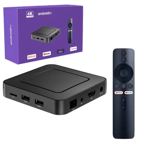 Box TV Android 2Go 8Go Ultra HD 4K
