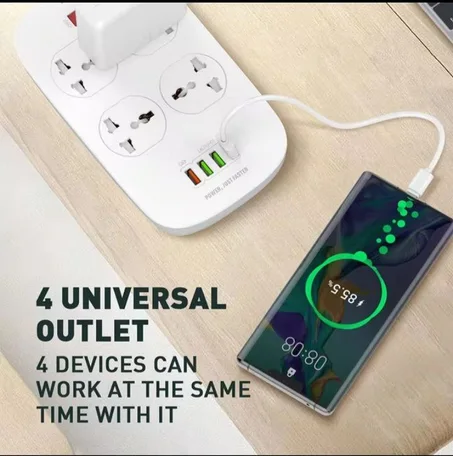 مقبس مشترك ذو 4 مخارج