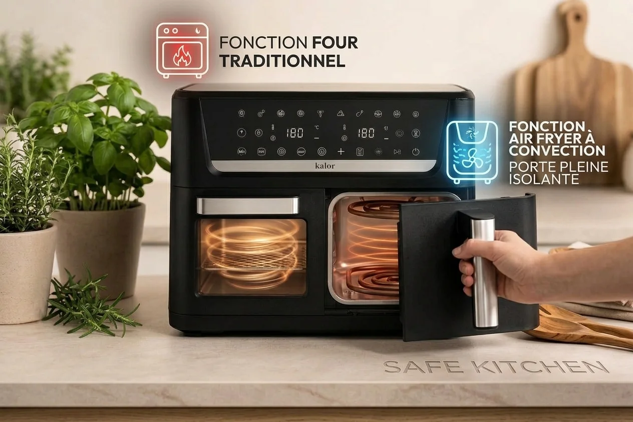 Air fryer et Four 14 litres Ultra thermiques