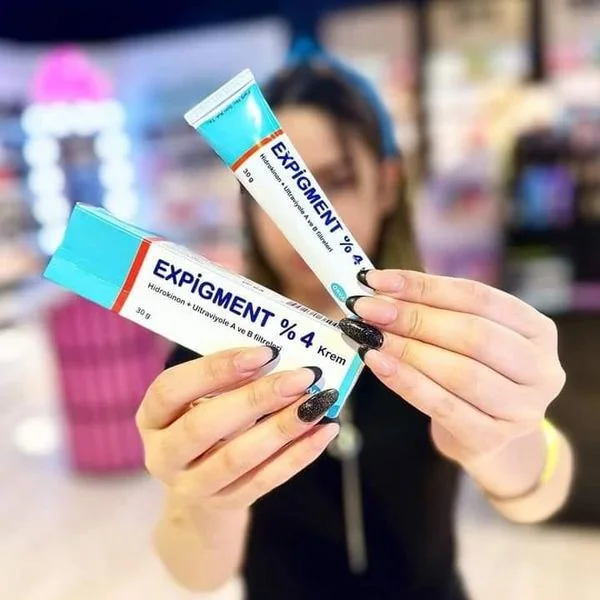 كريم التفتيح التركي الاصلي EXPIGMENT 4%