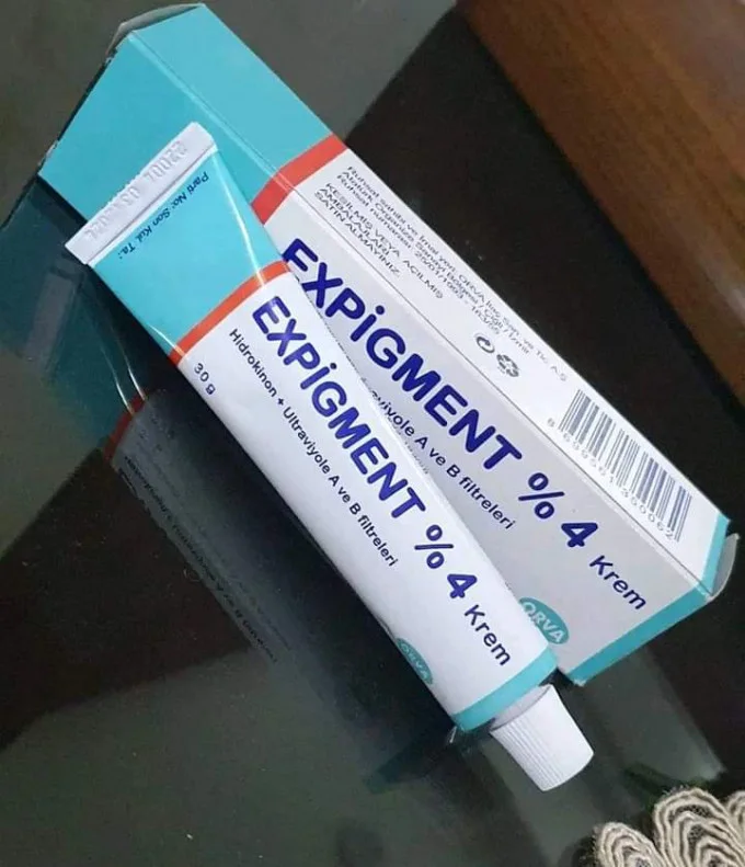 كريم التفتيح التركي الاصلي EXPIGMENT 4%