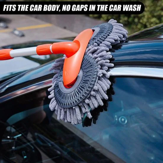 Brosse de Lavage Voiture Rotative Double Tête - فرشاة غسل السيارات الاحترافية