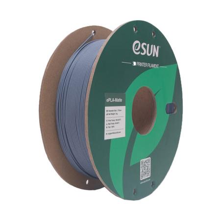 Filament eSUN 3D ePLA-Matte Gris Foncé 1,75 mm 1 kg