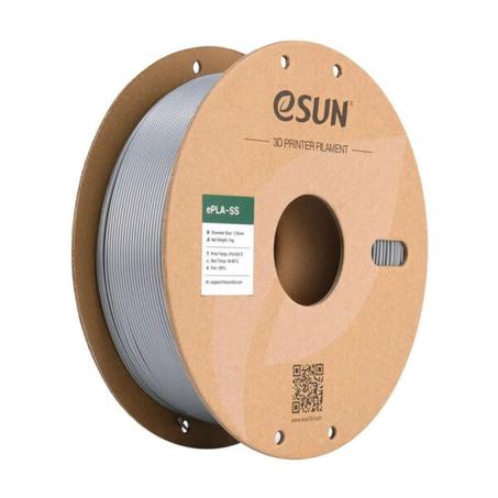 Filament Esun ePLA+SS Argent, 1,75 mm / 1Kg