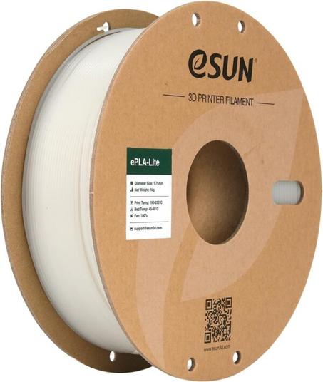 eSUN ePLA-High Speed, 1,75 mm, blanc, 1 kg/bobine