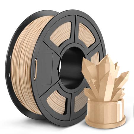 Filament eSUN 3D PLA+ Bois 1,75 mm 0,5 kg