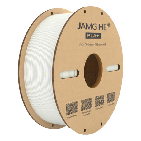 Filament JAMG HE PLA+ Blanc 2,85 mm