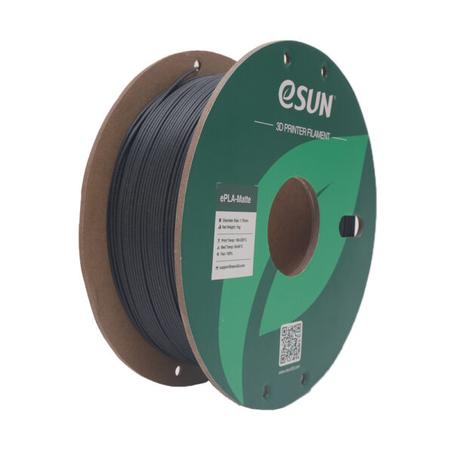 Filament eSUN 3D ePLA-Matte Noir Profond 1,75 mm 1 kg
