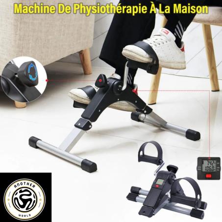 Mini Vélo D'exercice À Pédale Avec Résistance Réglable Et Affichage Numérique