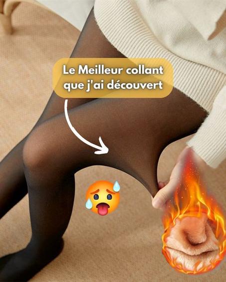 Collants Polaire Translucide |  Thermo Tech ( Qualité  Supérieure)
