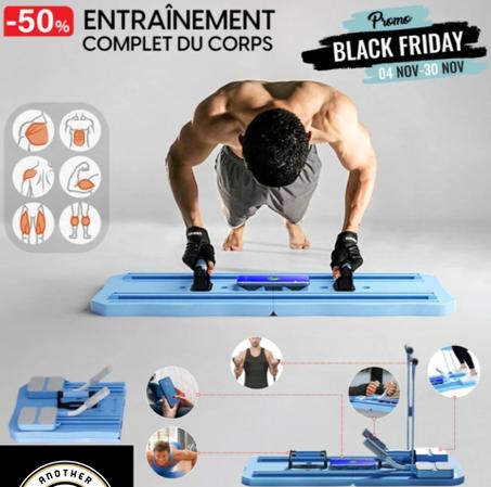 Planche D'exercice Abdos Multifonctionnelle - Pilates & Gym À Domicile Pour Un Entraînement Complet