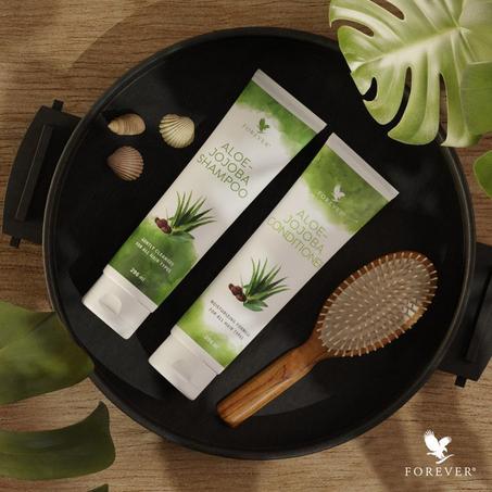 Aloe-Jojoba Shampoo  +  Aloe-Jojoba Conditioner