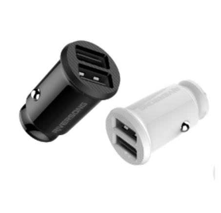 Chargeur Auto USB-USB*2 + câble IPhone
