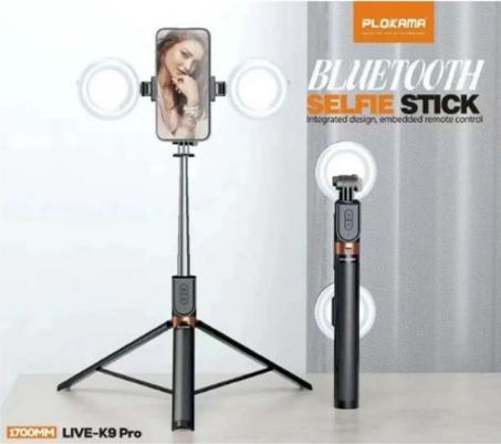 Tripied Flexible LIVE-K9 Pro - pour Selfie Telephone et Caméra