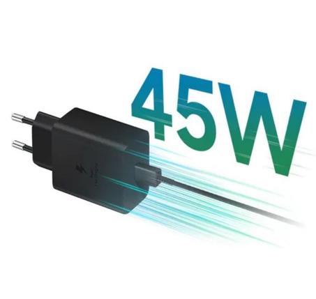 Samsung Chargeur Rapide 45W PD Adapter USB C to USB C Cable 5A