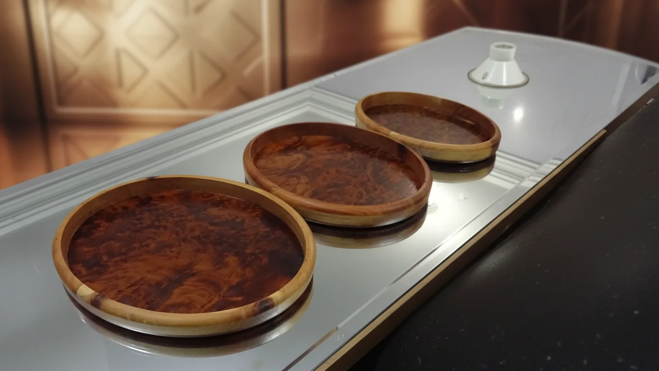 خشب العرعار، وهو خشب ثمين من الأطلس. منذ قرون، شكل النقش