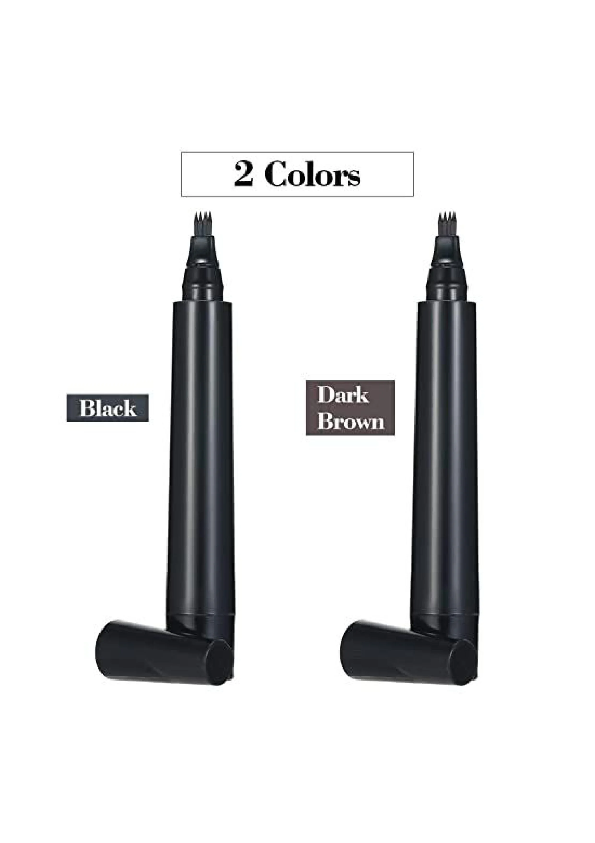 قلم اللحية Hoyecl للرجال ، قلم ملء اللحية كيت قلم اللحية للمناطق غير المكتملة ، مقاوم للعرق ، مقاوم للماء ، قلم حلاق طويل الأمد وطبيعي ، يعزز شعر الوجه ، شكل إصلاح الشارب (أسود)